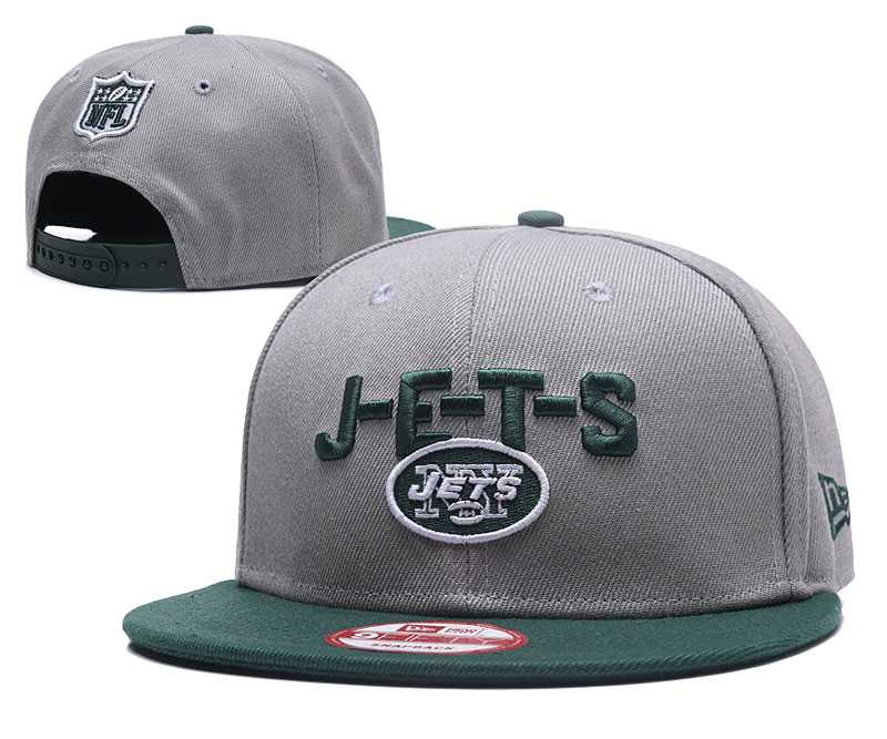 Jets Fresh Logo Gray Adjustable Hat GS,We sell and wholesale Jets Fresh Logo Gray Adjustable Hat GS on line form chian!